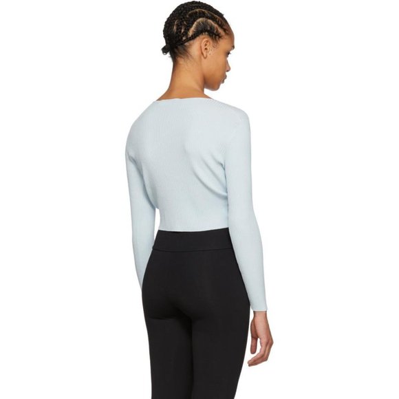 Live The Process Light Blue V-Neck Sweater - Picture 2 of 5